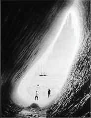 Buy poster of Antarctic grotto