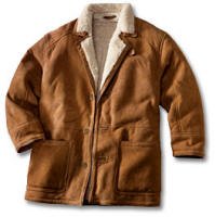 Shearling Icelandic Coat