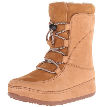 Fitflop Mukluk Moc Lace Up, Women's Mocassins Boots