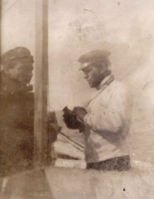 Lieut. Shackleton and Captain. England.