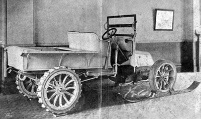 The Motor Car That Will Be Used In The Expedition, newpaper cutting.