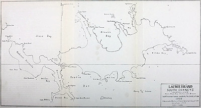 Laurie Island map 1903
