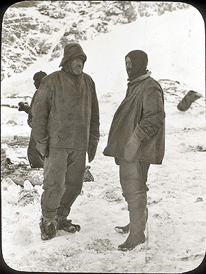 Shackleton and Wil at Elephant Island