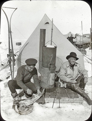 Frank Hurley Sir Ernest Shackleton Patience Camp