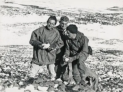 Priestley, Abbott, Campbell geological specimens