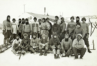 Cape Evans September 1911 the wintering party