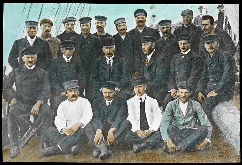 Crew of the Fram, Hobart 1912