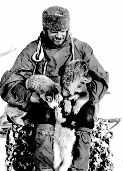 Horace Buckridge and pups