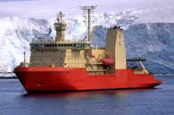 Nathaniel B. Palmer, US icebreaker, picture courtesy NSF