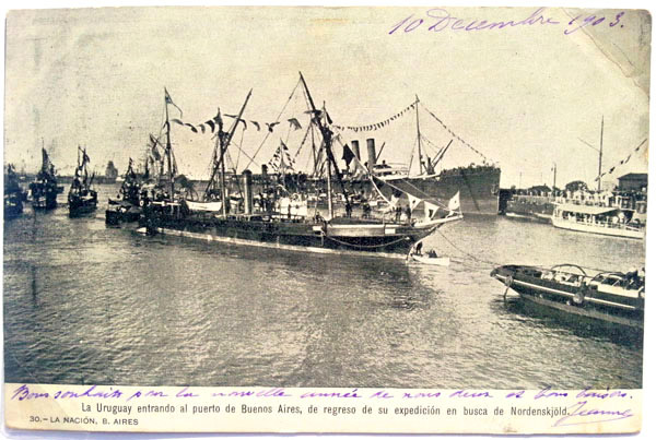 The Uruguay returning to Buenos Aires