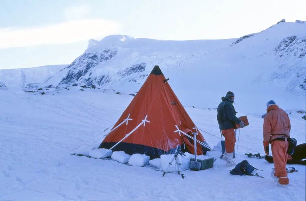 On holiday in Antarctica