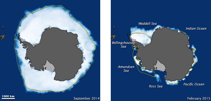 Pack ice, Arctic, Antarctic & Polar