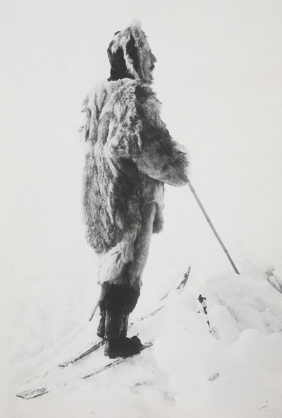 Antarctic Clothing - Roald Amundsen in furs