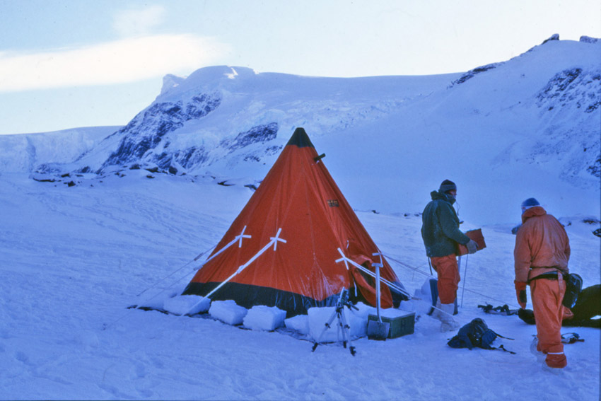 People in Antarctica