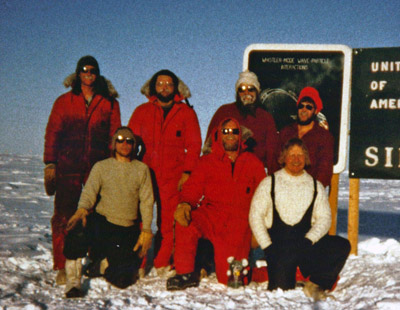 Siple Station Antarctica Winter Over Crew circa 1986