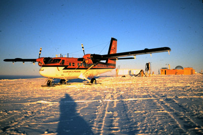 Twin Otter at Siple