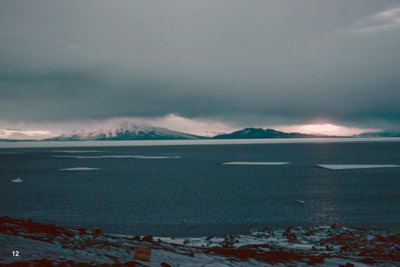 Looking across McMurdo Sound