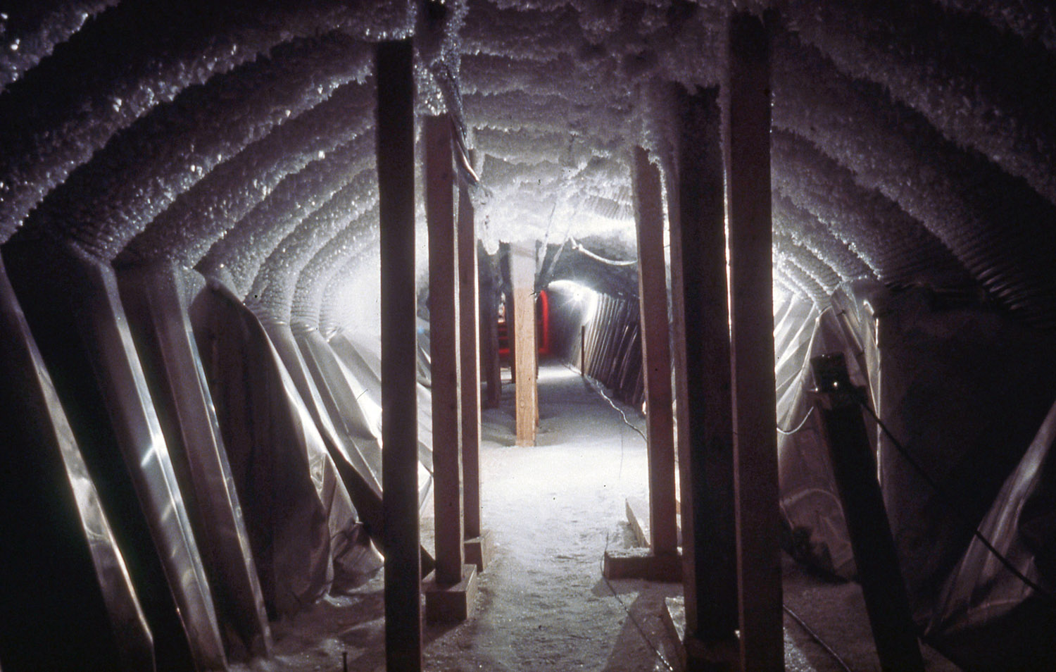 South Pole Station, Antarctica -  station Buried under 40 ft of Ice