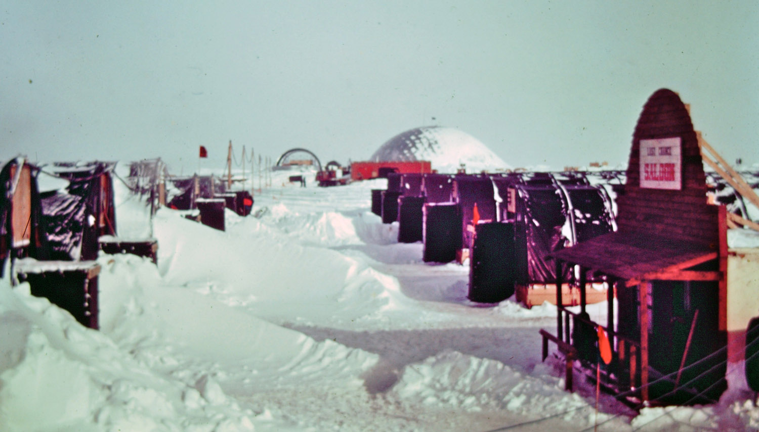 South Pole Station, Antarctica -  Construction camp