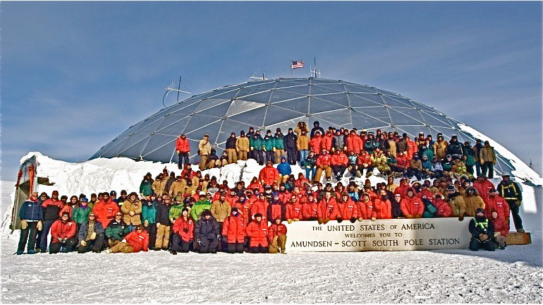 South Pole Station, Antarctica -  Dome photoposter