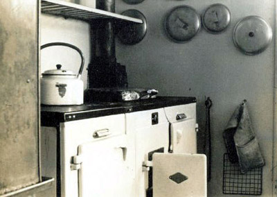 Signy kitchen - Aga - the source of Fid warmth, food and coziness for decades