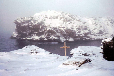 Grave and Cross of Roger Filer