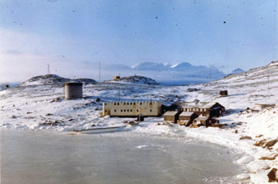 Signy base winter 1970