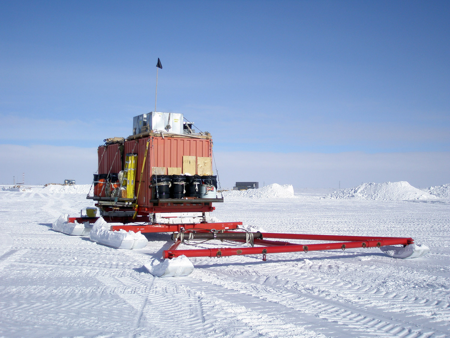 Vehicles and equipment of the South Pole Traverse - 06