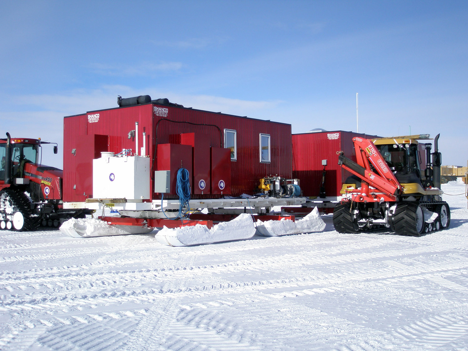 Vehicles and equipment of the South Pole Traverse - 07
