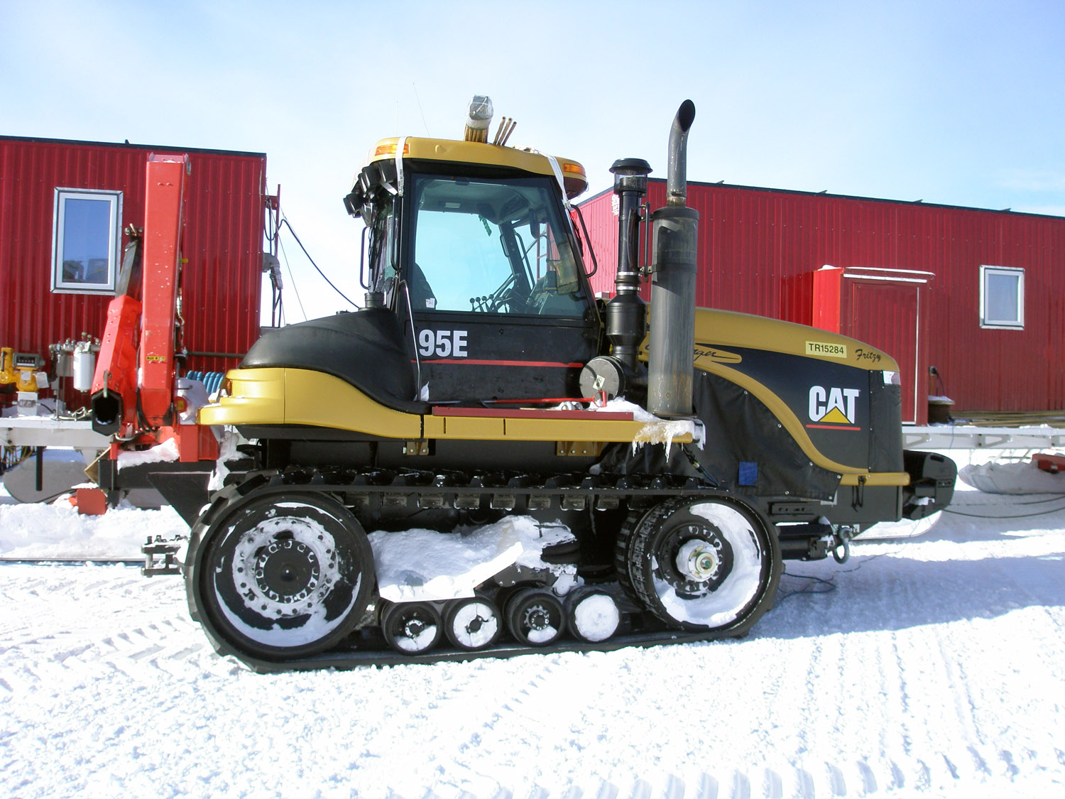 Vehicles and equipment of the South Pole Traverse - 08