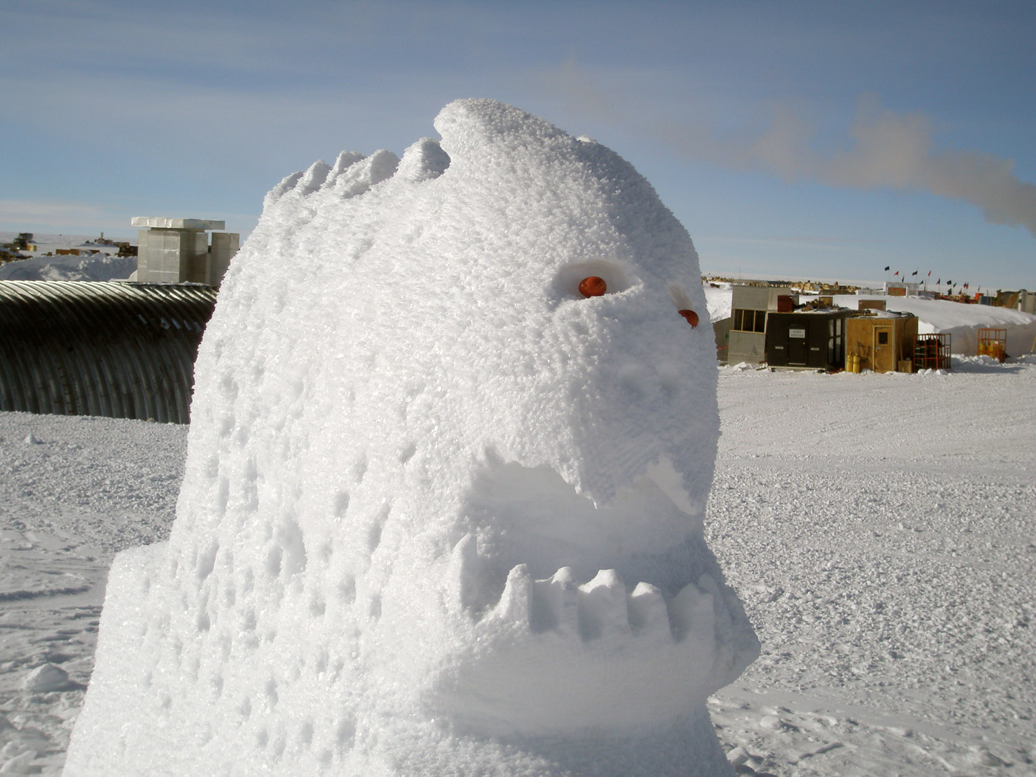 Snow Sculptures at the South Pole - 1