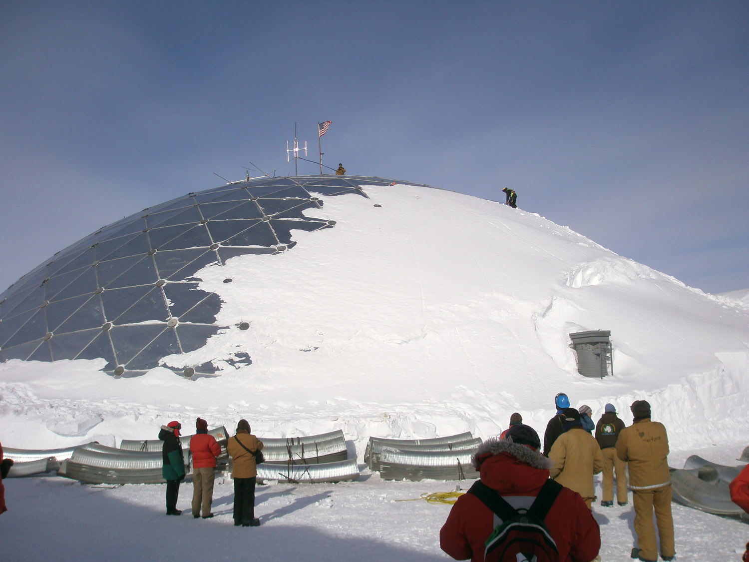 South Pole Dome - Lowering The Flag - 1