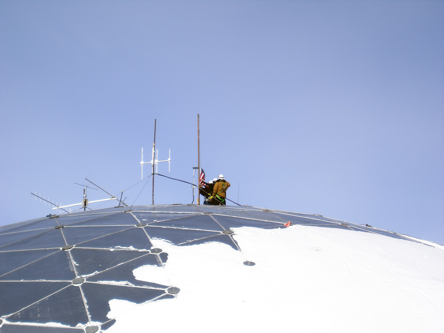South Pole Dome - Lowering The Flag - 2