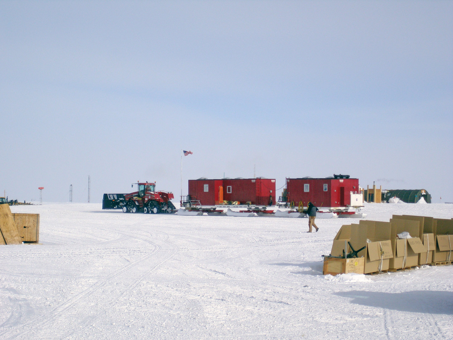 Vehicles and equipment of the South Pole Traverse - 15