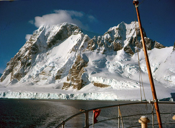 Antarctic Peninsula from the Biscoe