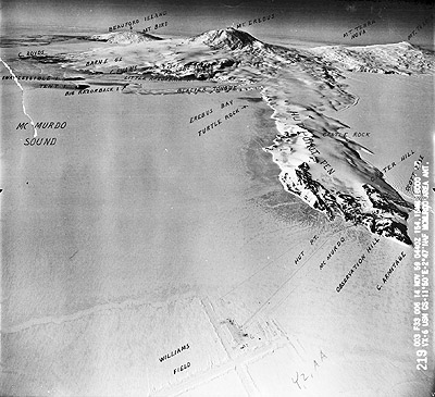 Ross Island and McMurdo 1959