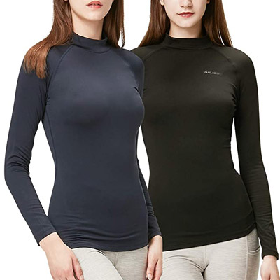 Thermajane Thermal Shirts for Women Long Sleeve Winter Tops Thermal  Undershirt f