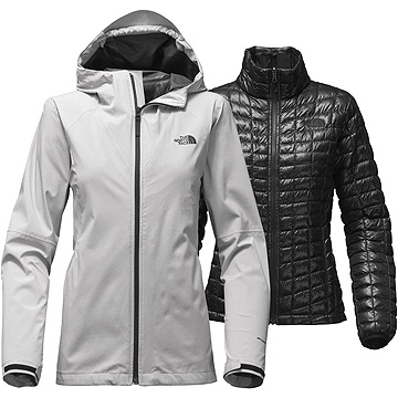 north face two jackets in one