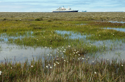 Bylot Island - Croker Bay - Looking Back to the Ship