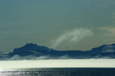 Baffin Island and Sea Mist
