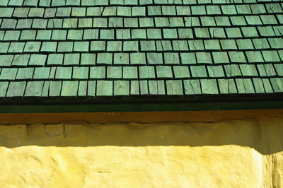 Sisimuit Historic Old Town, Greenland, Wooden Shingles