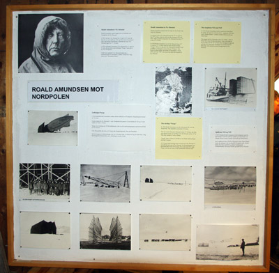 Ny Alesund, Svalbard - 3 - Amundsen Information Poster