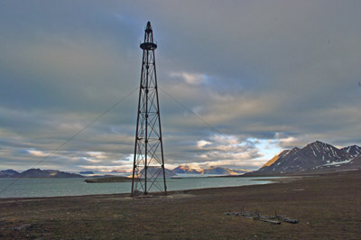 Ny Alesund, Svalbard - 12 -  Amundsen, Ellsworth, Nobile Airship Mooring Tower