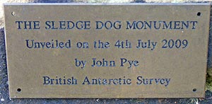 Antarctic Sledge Dog Memorial - picture 4
