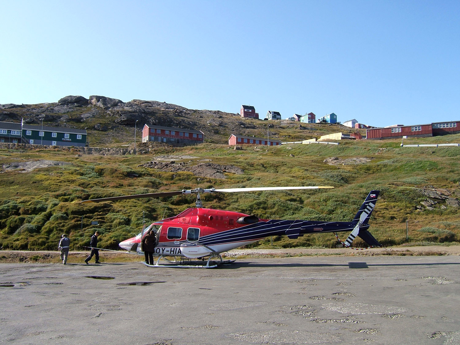 Ammassalik / Tasiilaq Heliport - East Greenland<br />, greenland, travel