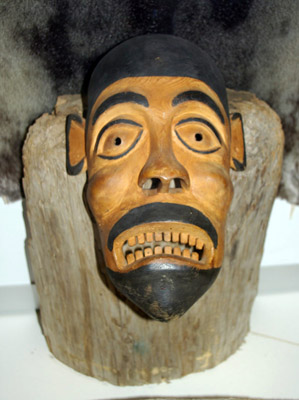 Ammassalik / Tasiilaq - Museum, Mask 1 - East Greenland
