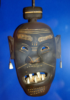Ammassalik / Tasiilaq - Museum, Mask 4 - East Greenland