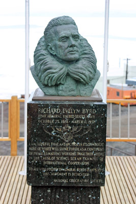 Byrd statue McMurdo