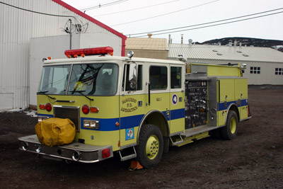 McMurdo fire truck