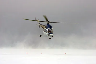 helicopter ops Antarctica